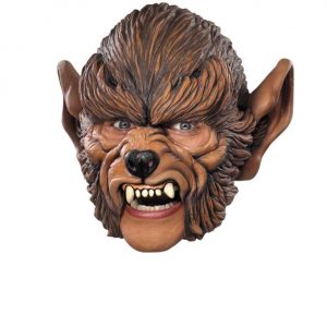 growling chinless mask