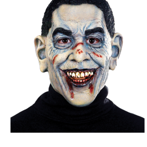 barrack obama insane zombie mask