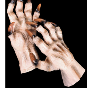 hands flesh monster with claws