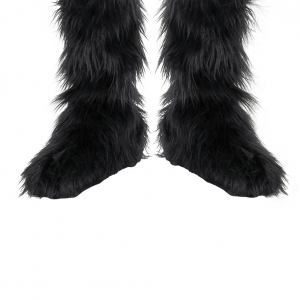 furry boot covers